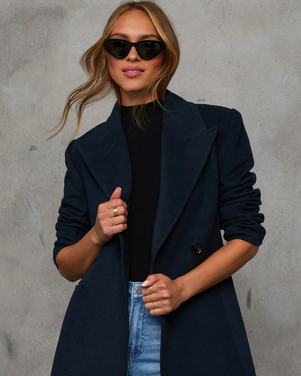Winston Blazer Wool Coat - Image 2
