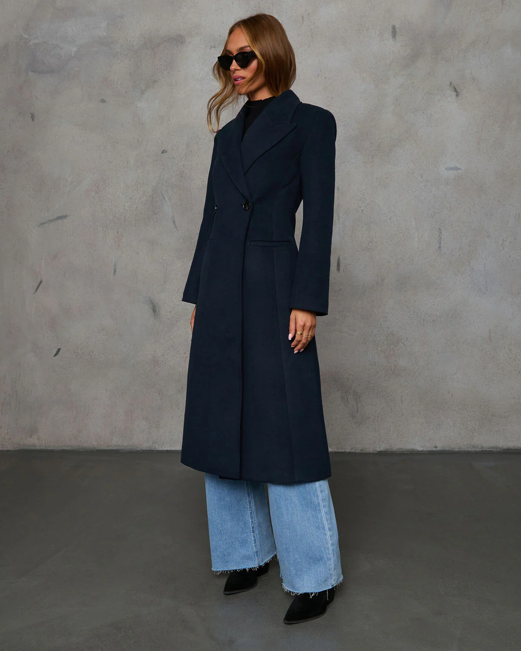 Winston Blazer Wool Coat - Image 3