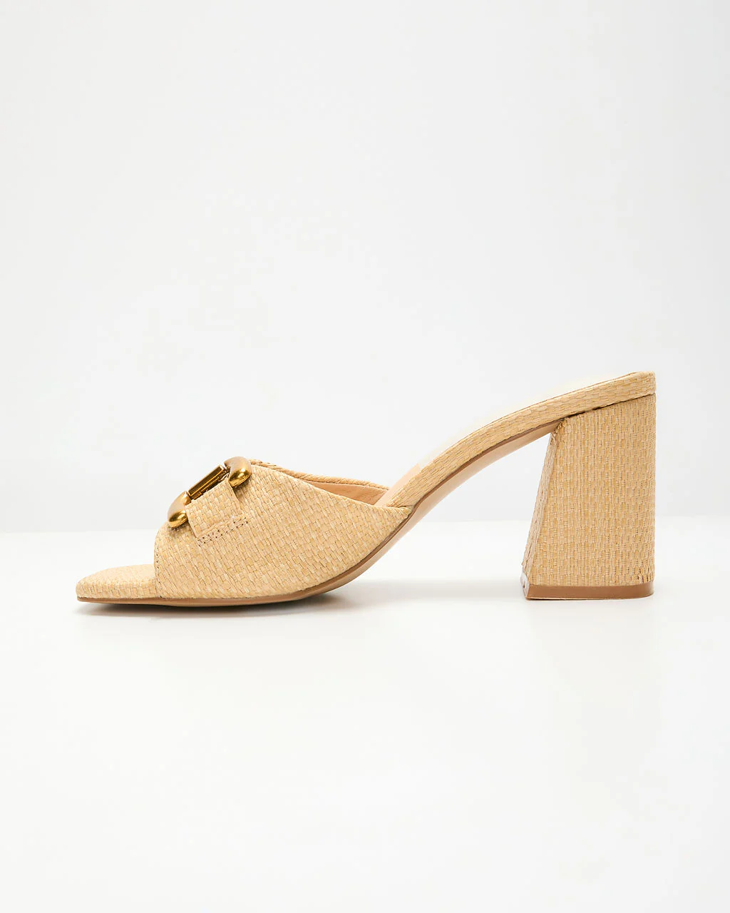 Yarah Raffia Horsebit Mule - Image 4