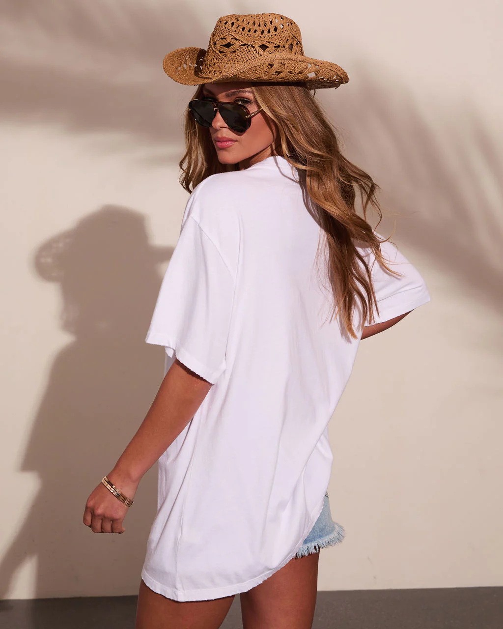 Yeehaw Cowgirl Graphic Cotton Short Sleeve Tee - Image 4