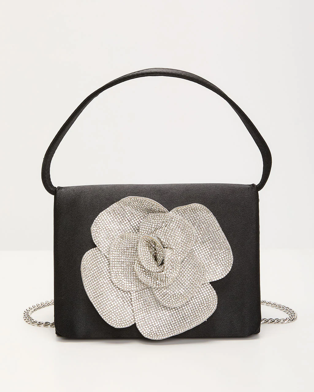 Yours Only Embellished Floral Handbag - Image 2