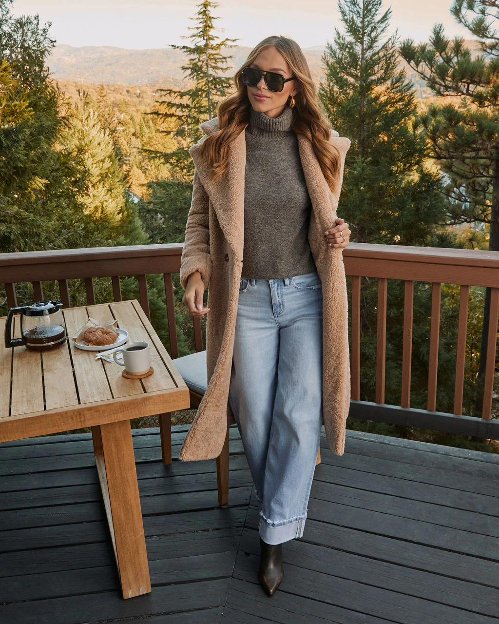 Yulissa Pocketed Teddy Coat - Image 5