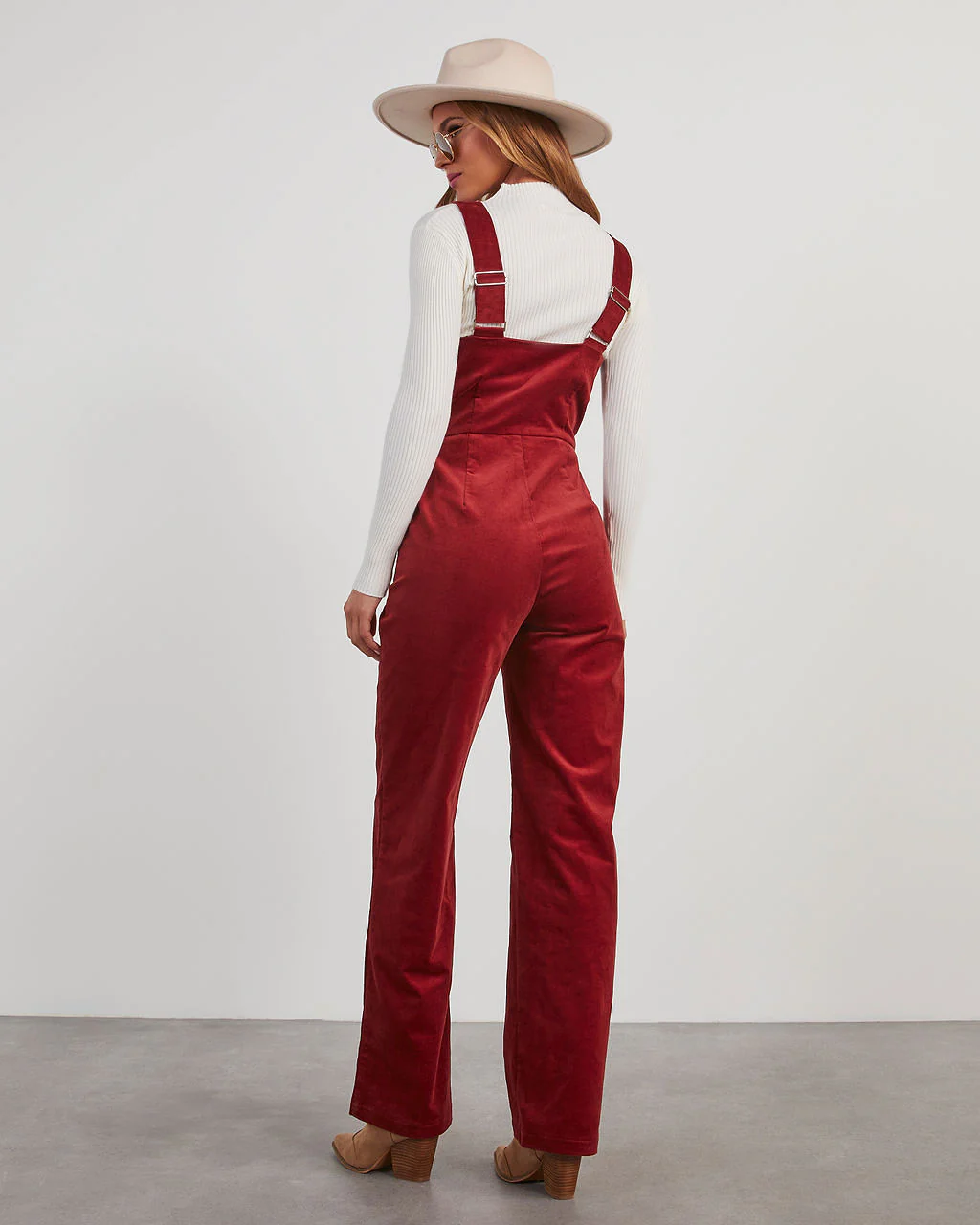 Zachary Corduroy Sleeveless Jumpsuit - Image 10