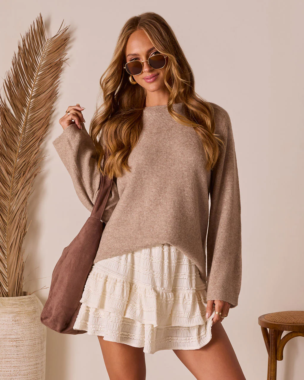 Zelina Crew Neck Sweater - Image 2