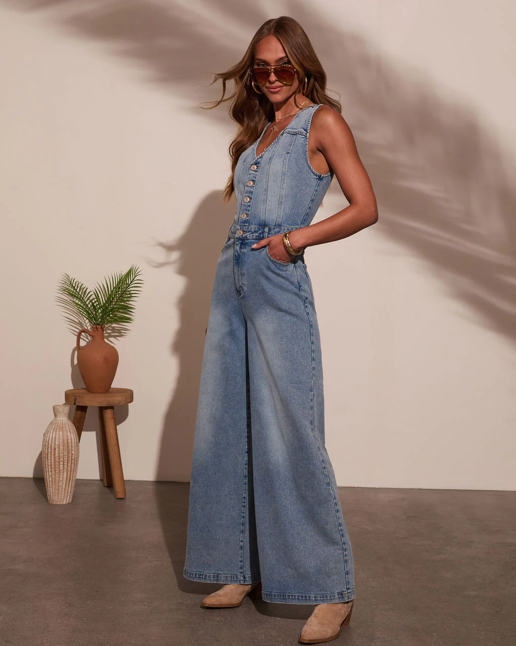 Ziggy Denim Jumpsuit - Image 3