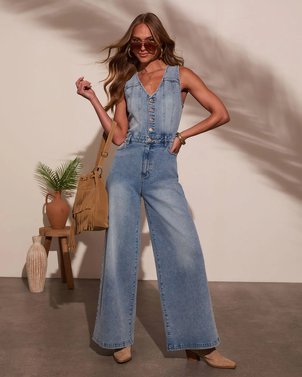 Ziggy Denim Jumpsuit - Image 5