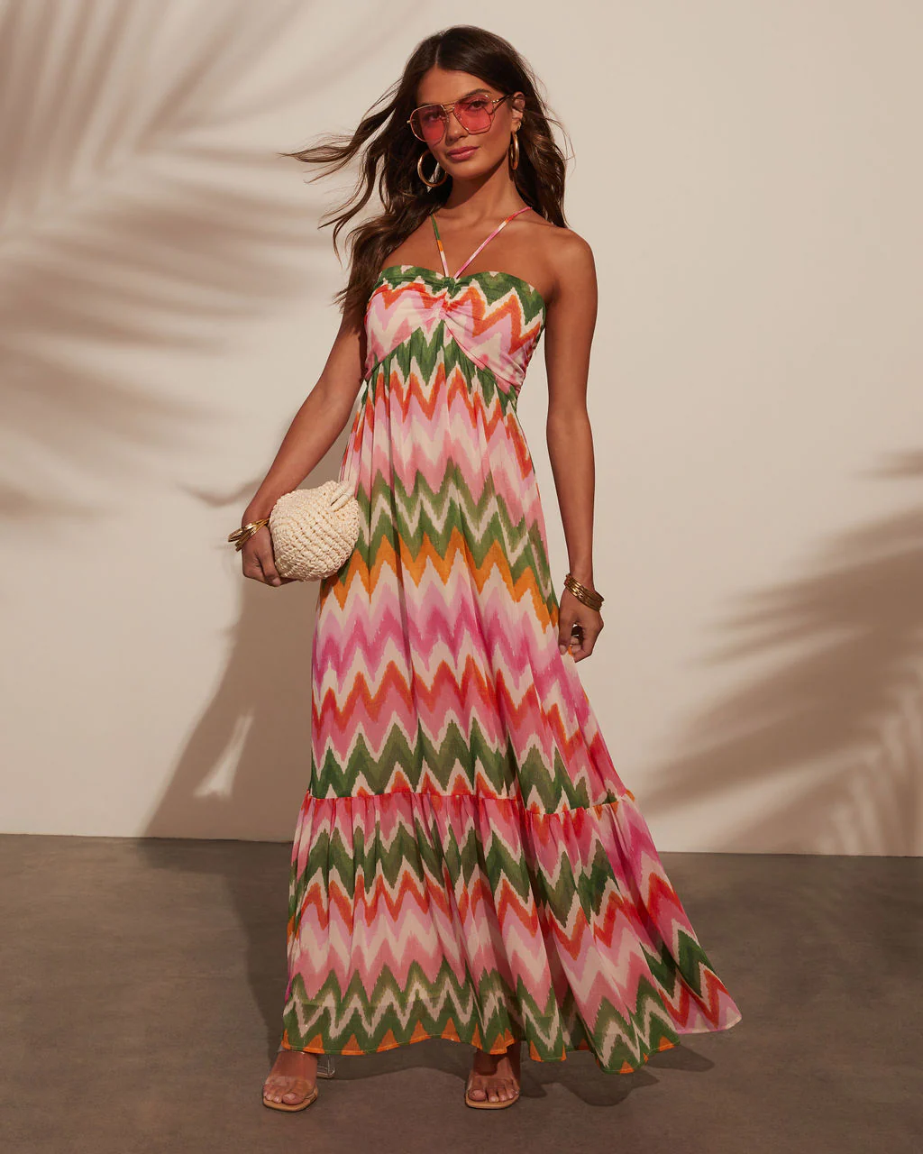 Sunset Tropics Empire Maxi Dress - Image 7